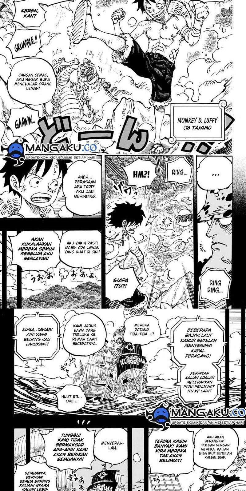 One Piece — Chapter 1101, halaman 4