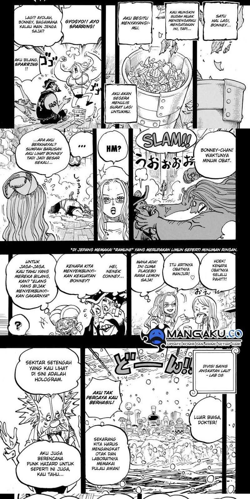 One Piece — Chapter 1101, halaman 6