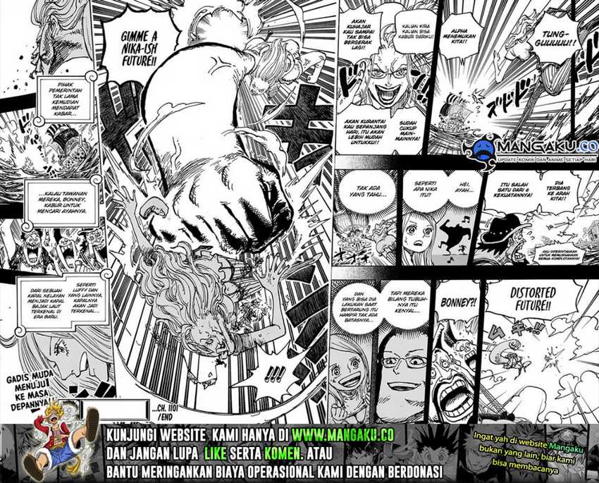 One Piece — Chapter 1101, halaman 11
