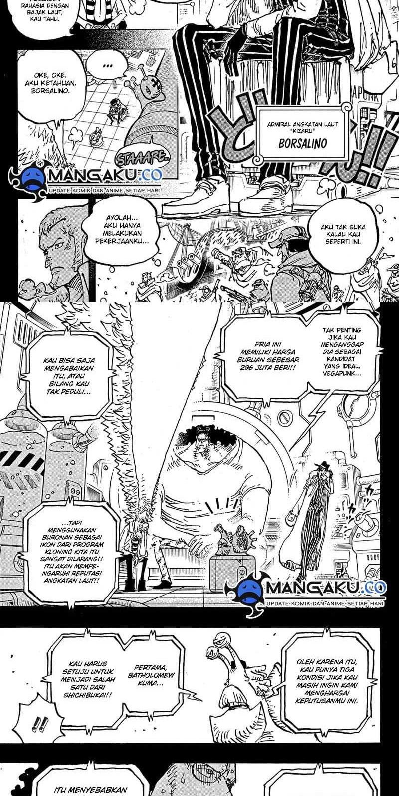 One Piece — Chapter 1100, halaman 2