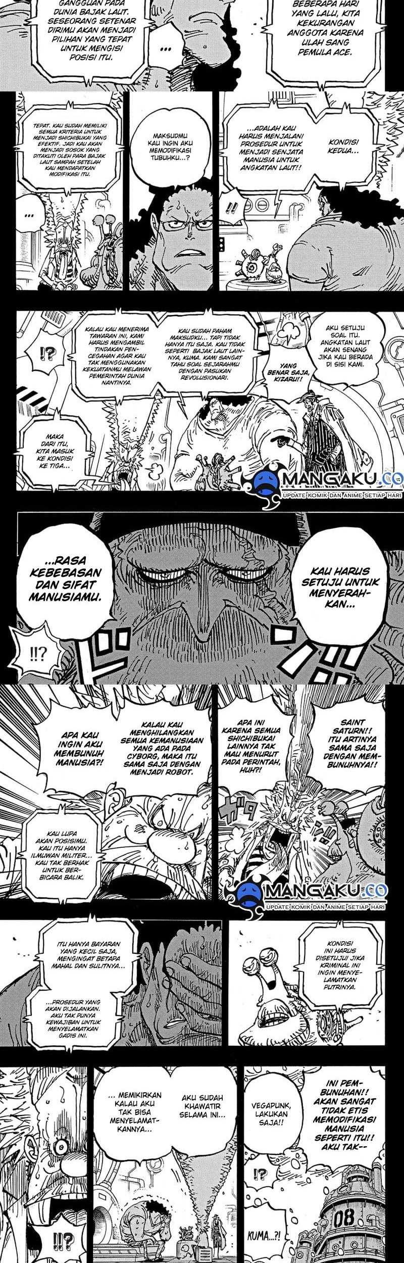 One Piece — Chapter 1100, halaman 3