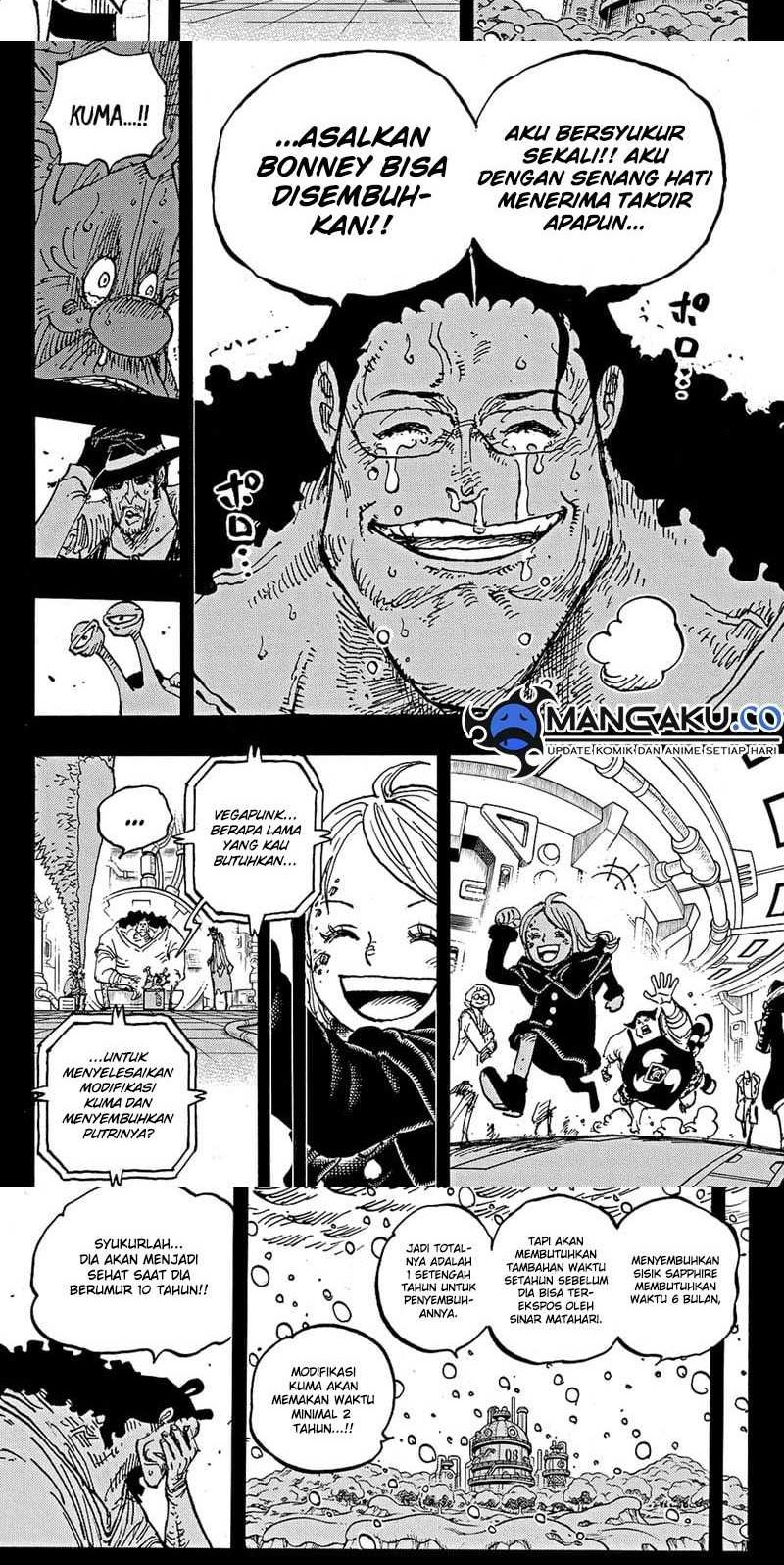 One Piece — Chapter 1100, halaman 4