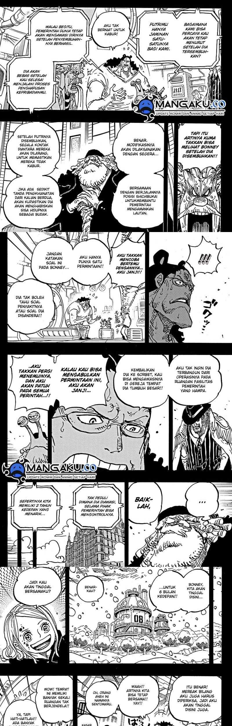 One Piece — Chapter 1100, halaman 5