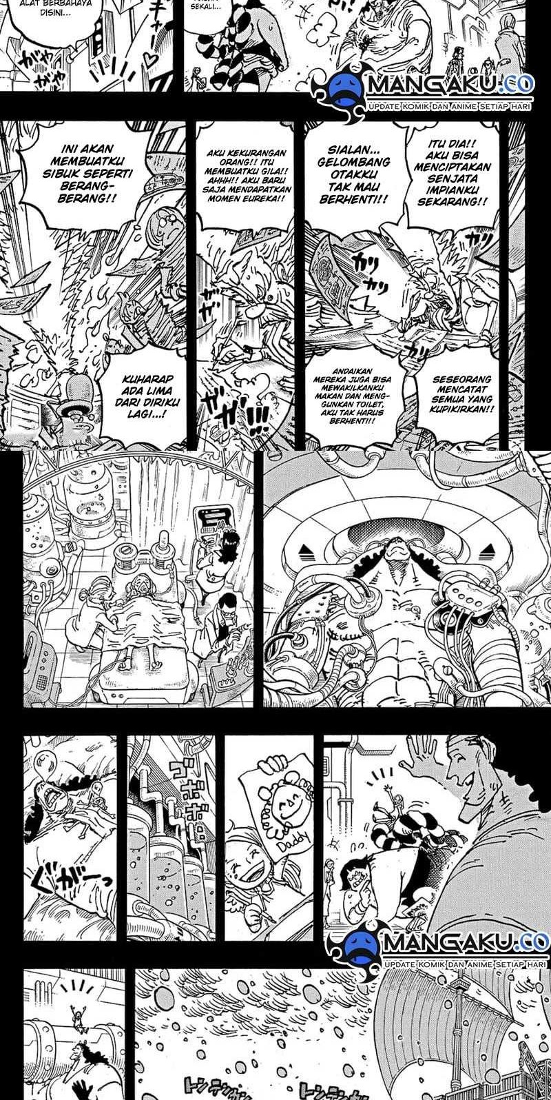 One Piece — Chapter 1100, halaman 6