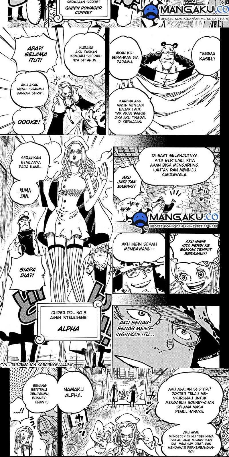 One Piece — Chapter 1100, halaman 8