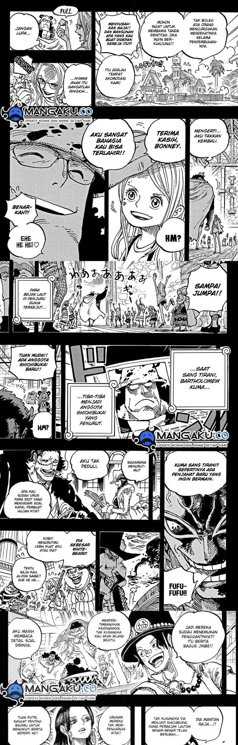One Piece — Chapter 1100, halaman 9