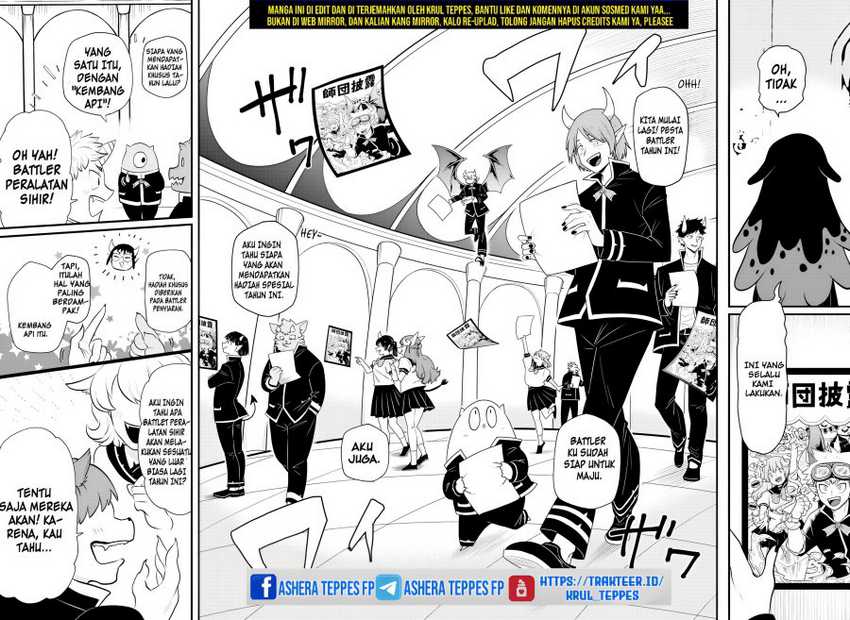 Mairimashita! Iruma-kun — Chapter 328, halaman 4