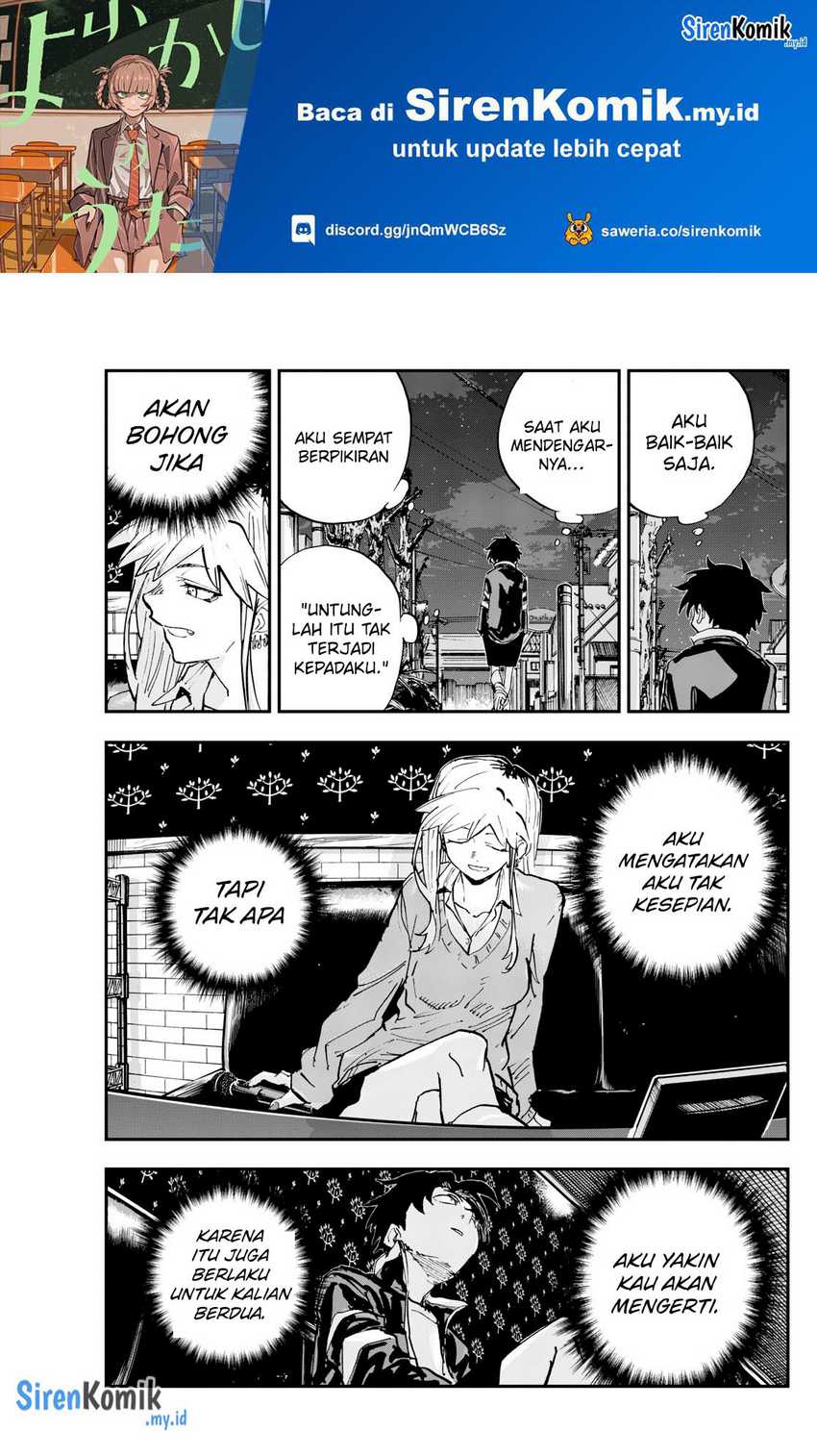 Yofukashi no Uta — Chapter 194, halaman 12
