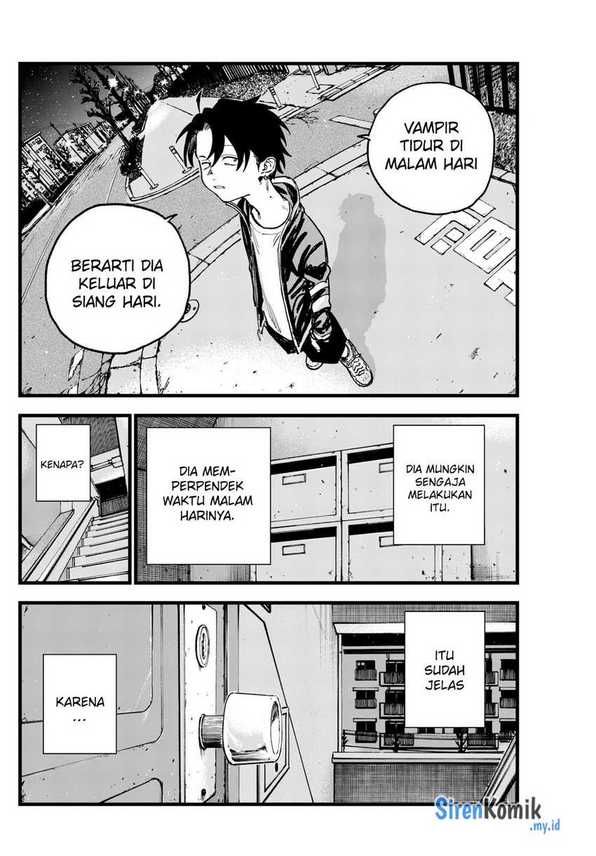 Yofukashi no Uta — Chapter 194, halaman 15