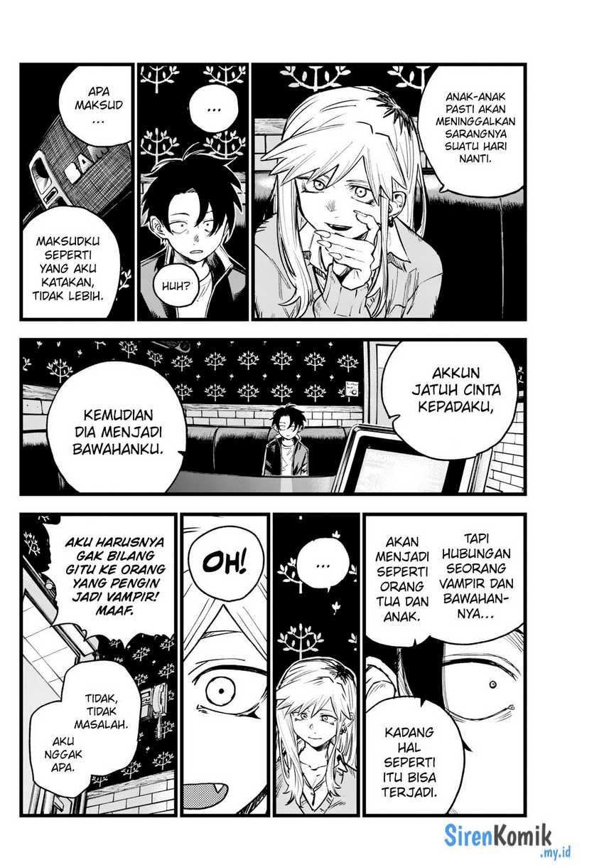 Yofukashi no Uta — Chapter 194, halaman 9