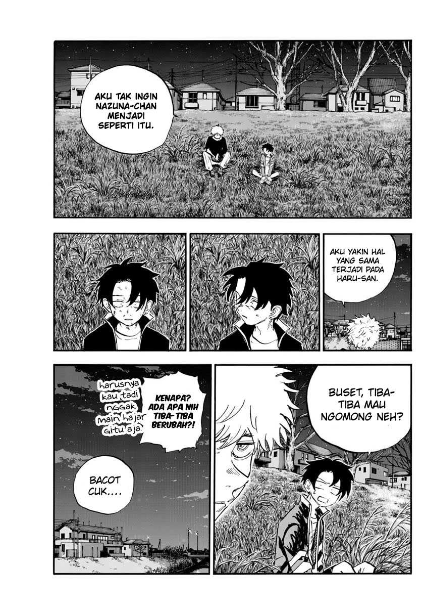 Yofukashi no Uta — Chapter 193, halaman 14