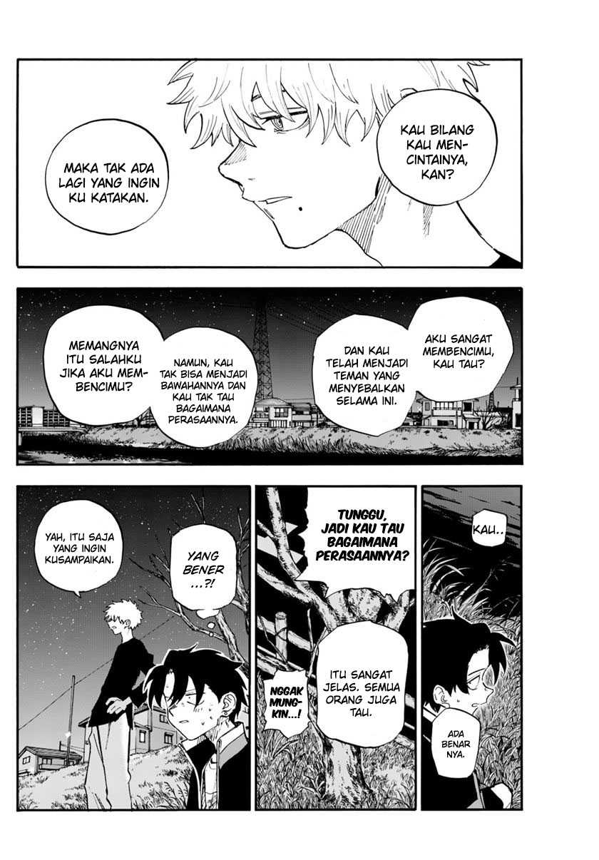 Yofukashi no Uta — Chapter 193, halaman 15