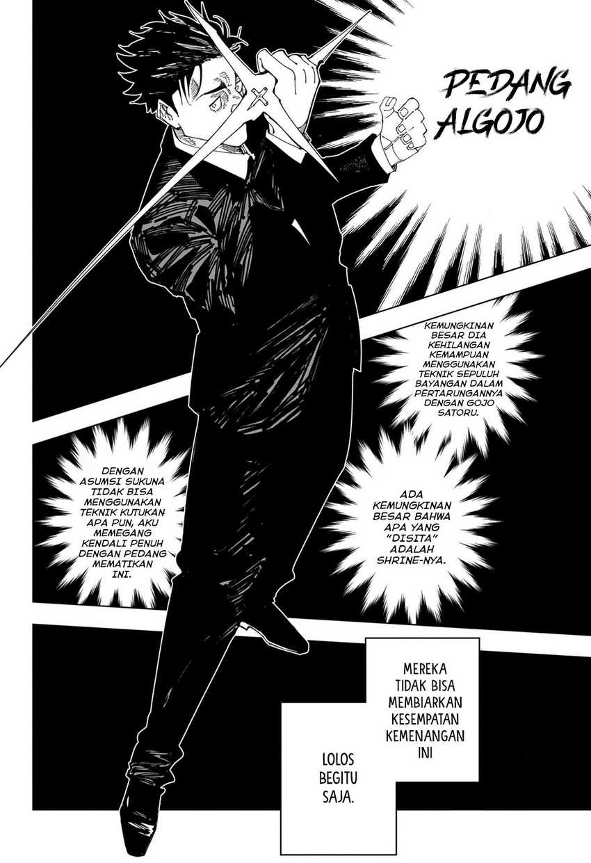 Jujutsu Kaisen — Chapter 245, halaman 18
