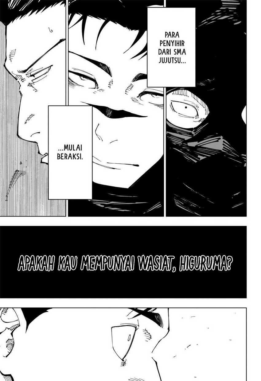 Jujutsu Kaisen — Chapter 245, halaman 19