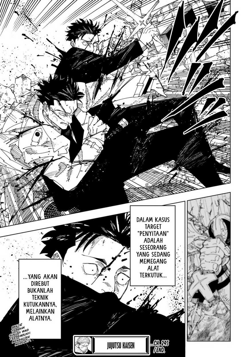 Jujutsu Kaisen — Chapter 245, halaman 21