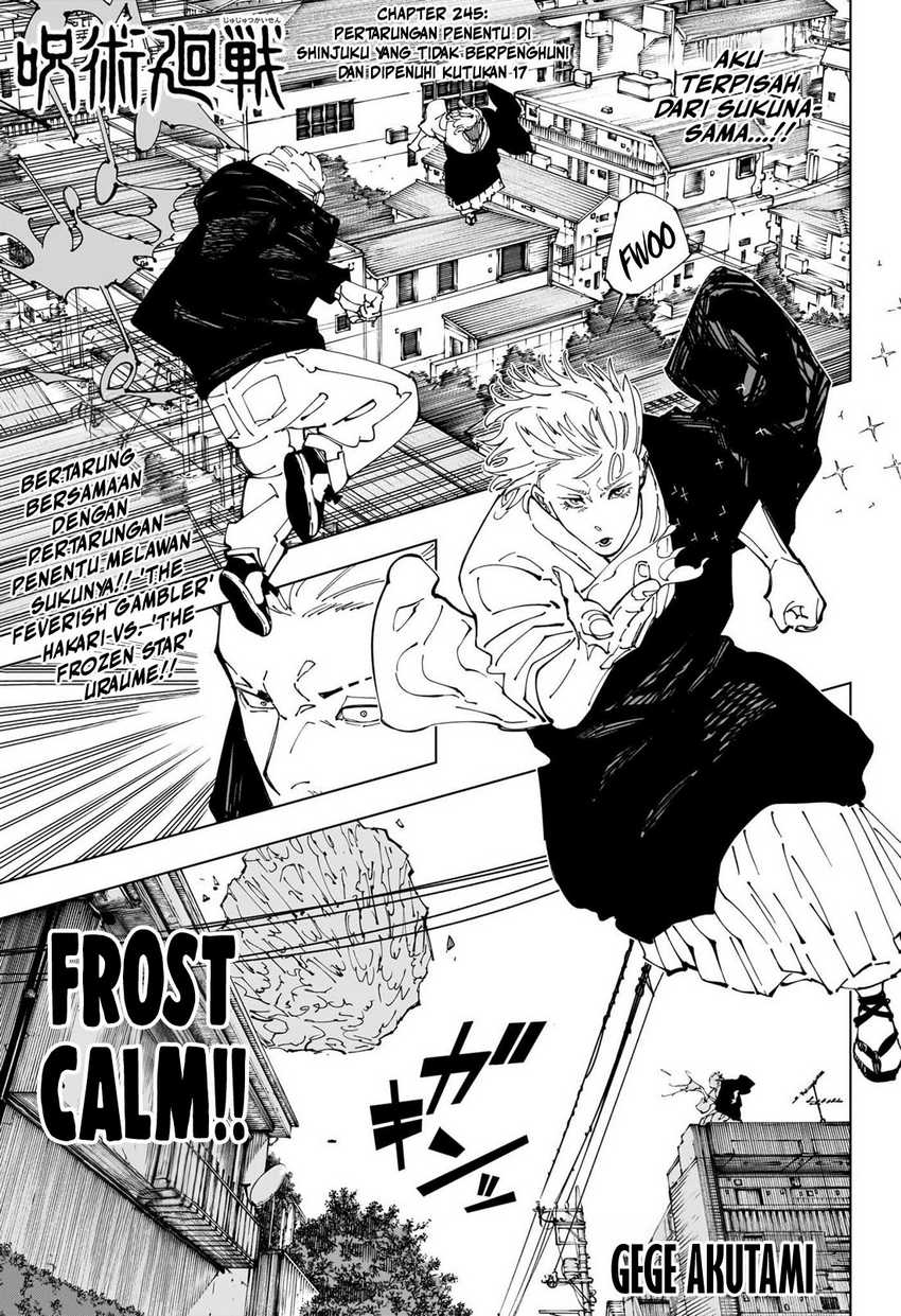 Jujutsu Kaisen — Chapter 245, halaman 3