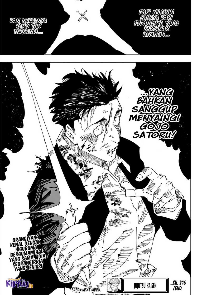 Jujutsu Kaisen — Chapter 246, halaman 20