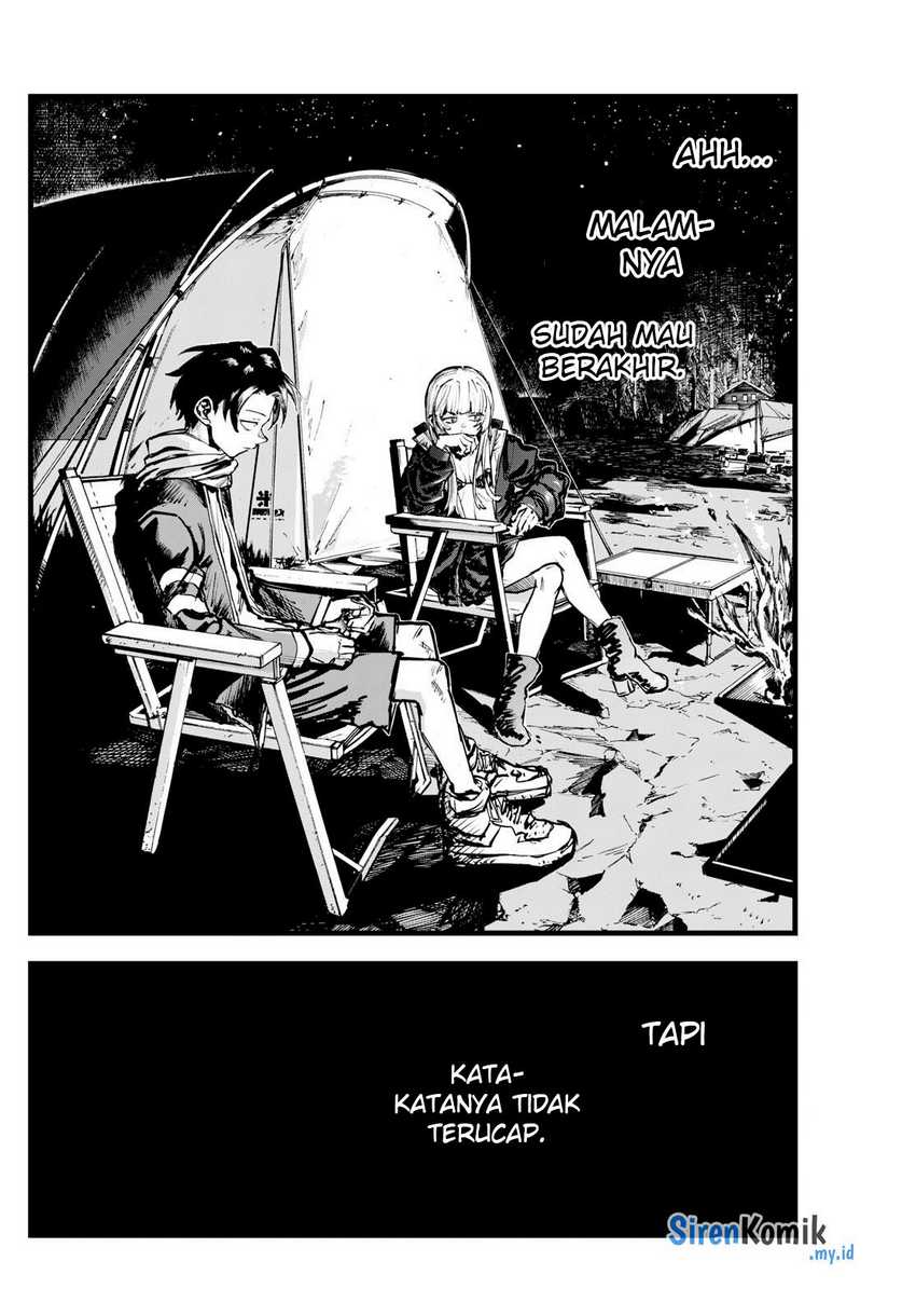 Yofukashi no Uta — Chapter 197, halaman 17