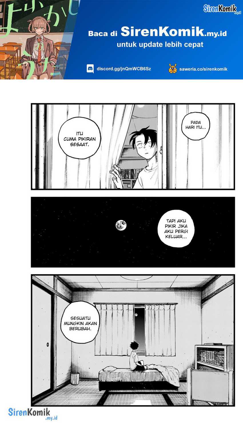 Yofukashi no Uta — Chapter 197, halaman 2