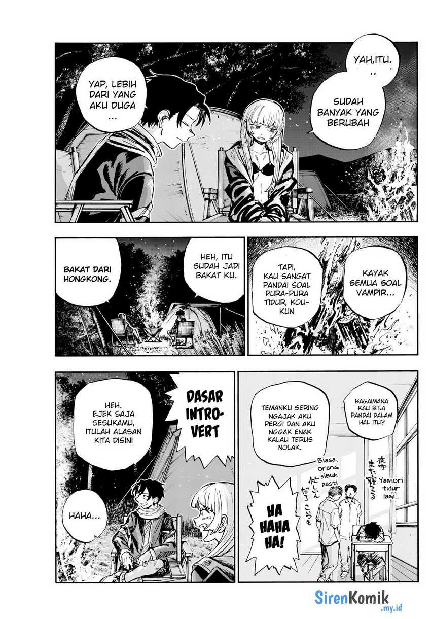 Yofukashi no Uta — Chapter 197, halaman 4
