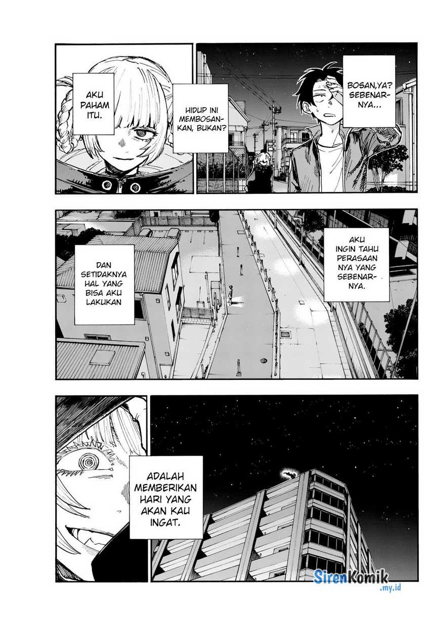 Yofukashi no Uta — Chapter 197, halaman 8