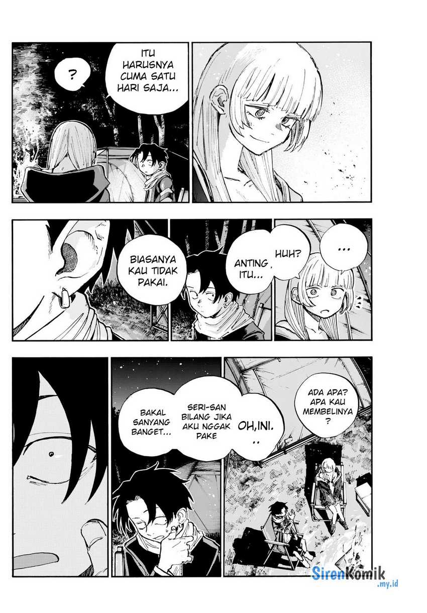 Yofukashi no Uta — Chapter 197, halaman 9