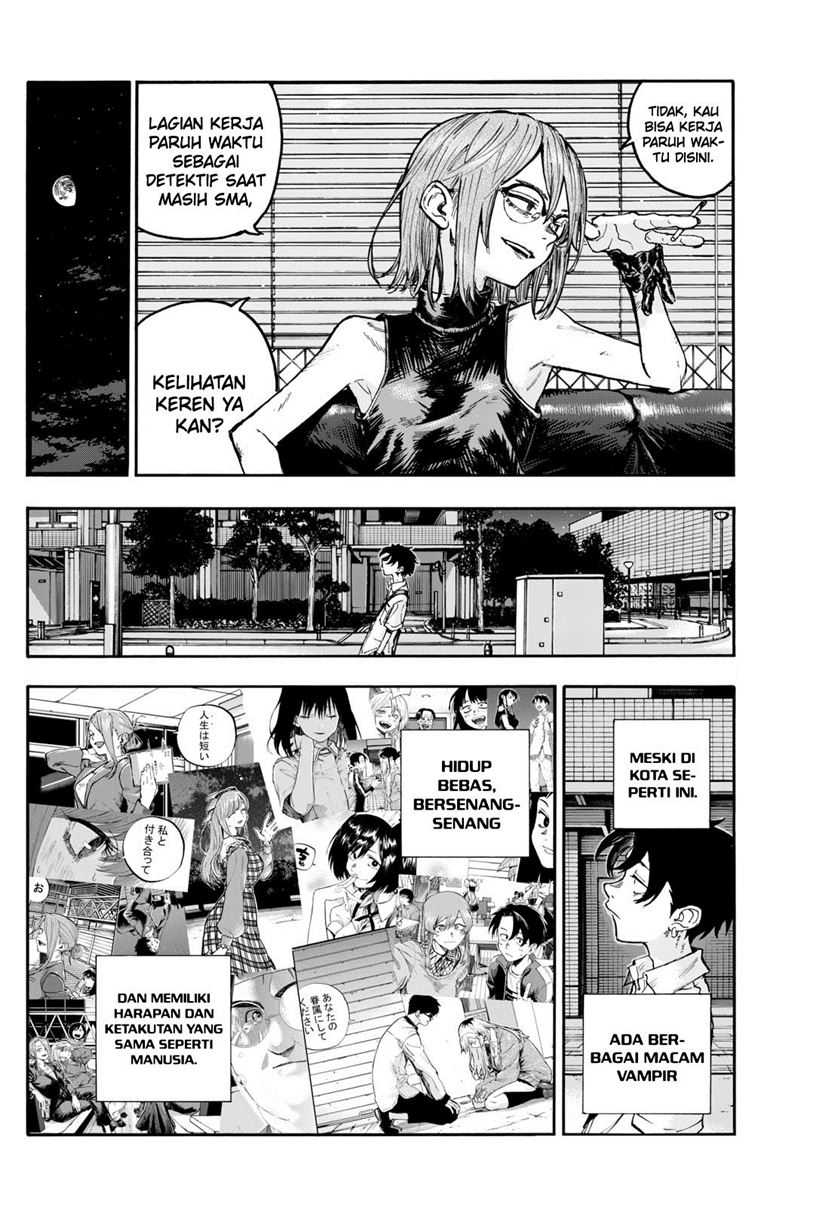 Yofukashi no Uta — Chapter 199, halaman 12