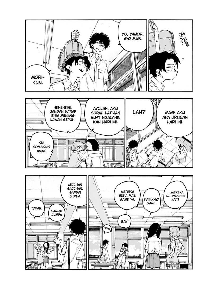 Yofukashi no Uta — Chapter 199, halaman 7