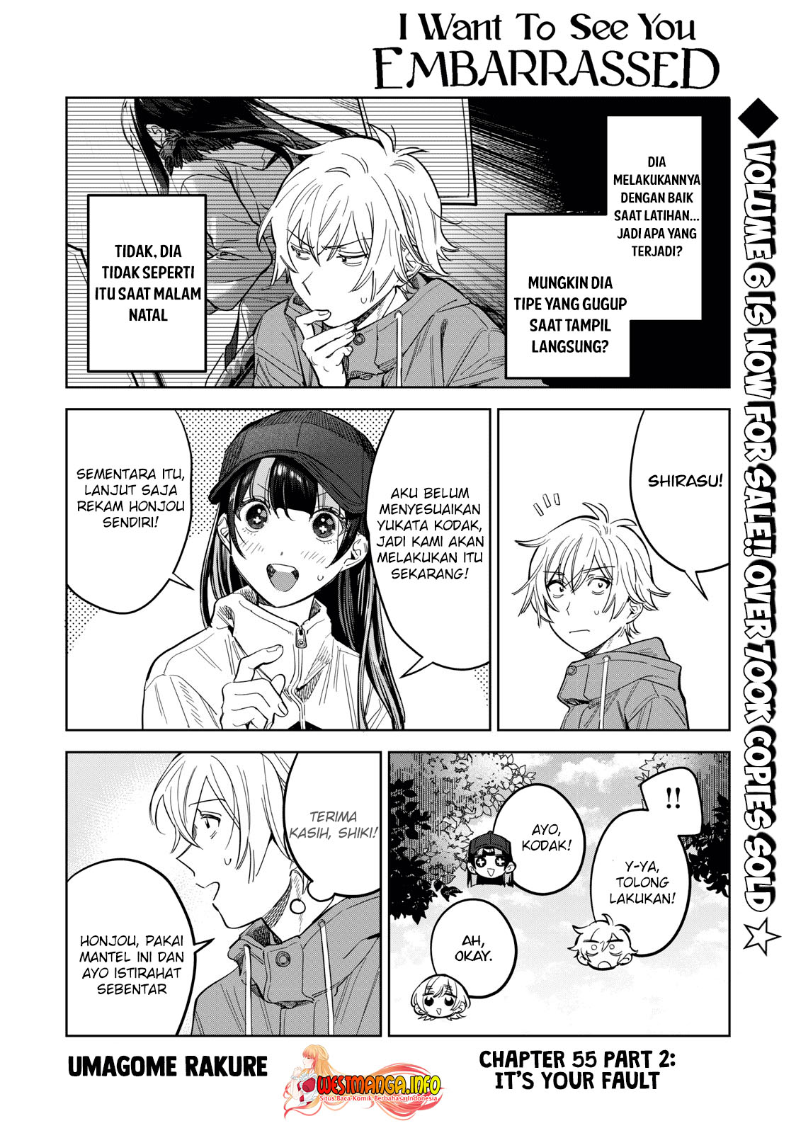 Hajirau Kimi ga Mitainda — Chapter 55.2, halaman 2