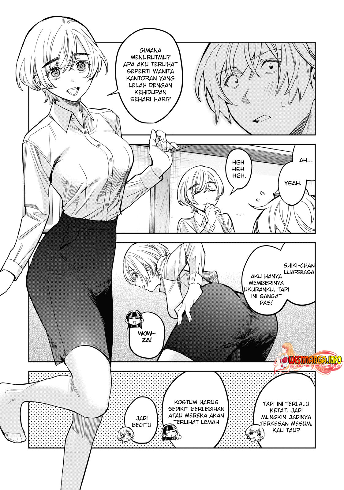 Hajirau Kimi ga Mitainda — Chapter 55.1, halaman 7