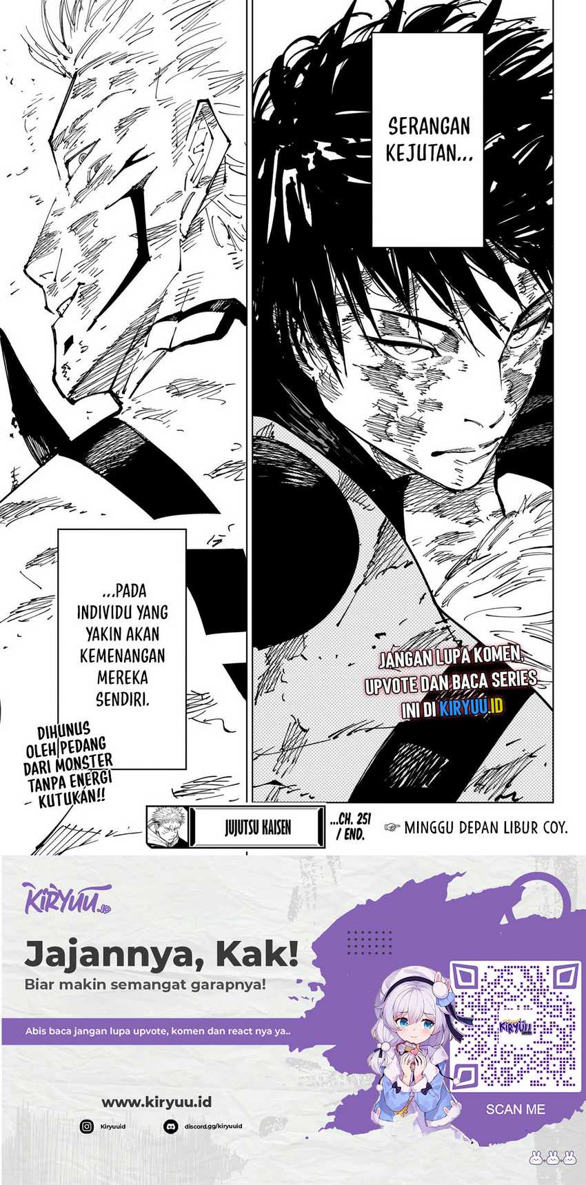 Jujutsu Kaisen — Chapter 251, halaman 19