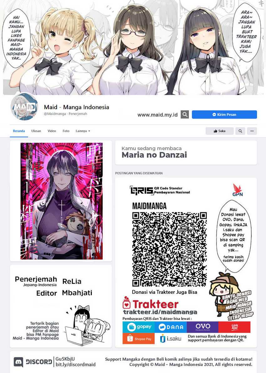 Maria no Danzai — Chapter 18, halaman 2