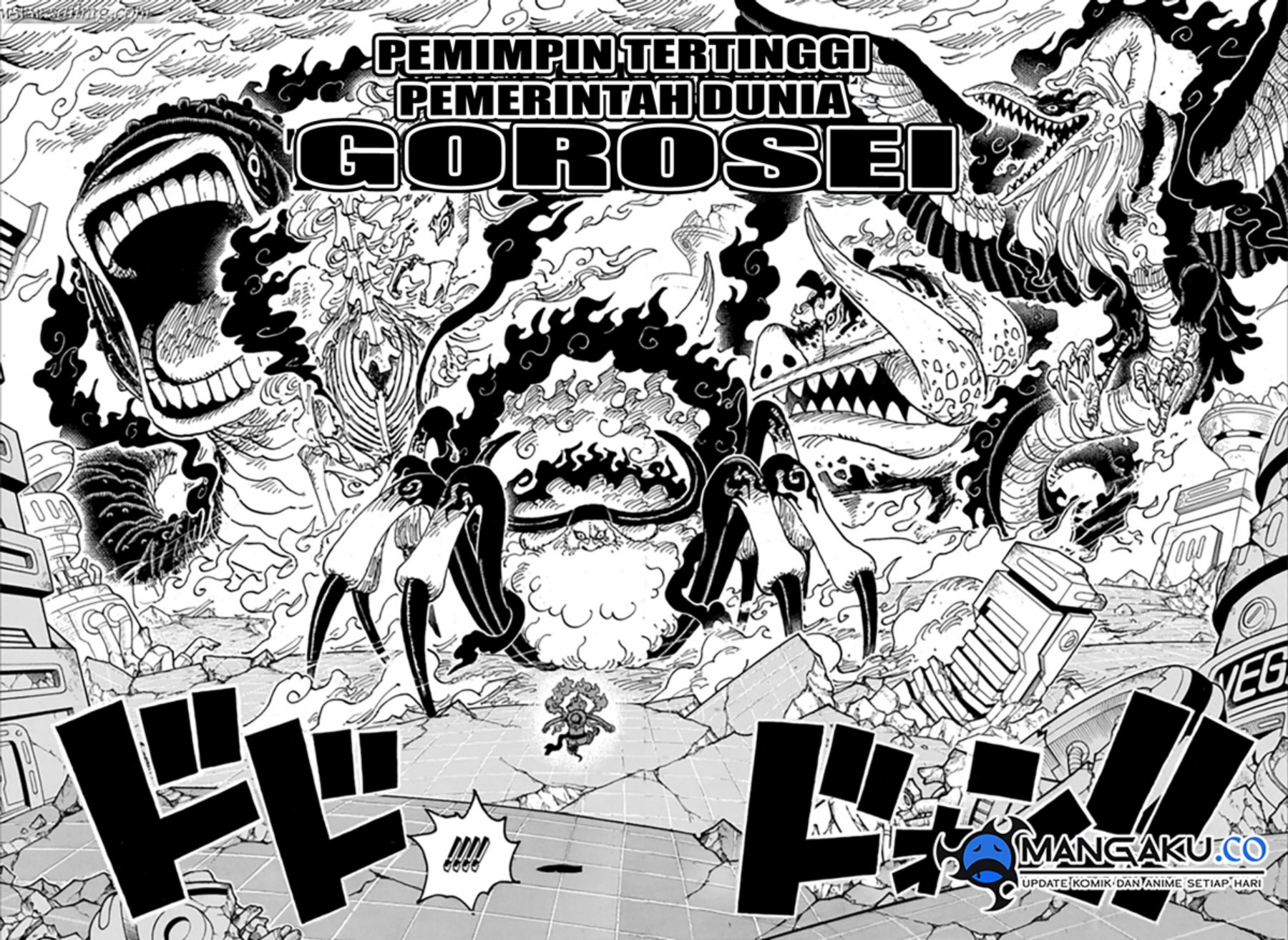 One Piece — Chapter 1110, halaman 6
