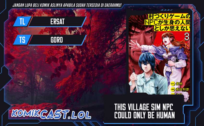 This Village Sim NPC Could Only Be Human — Chapter 24, halaman 1