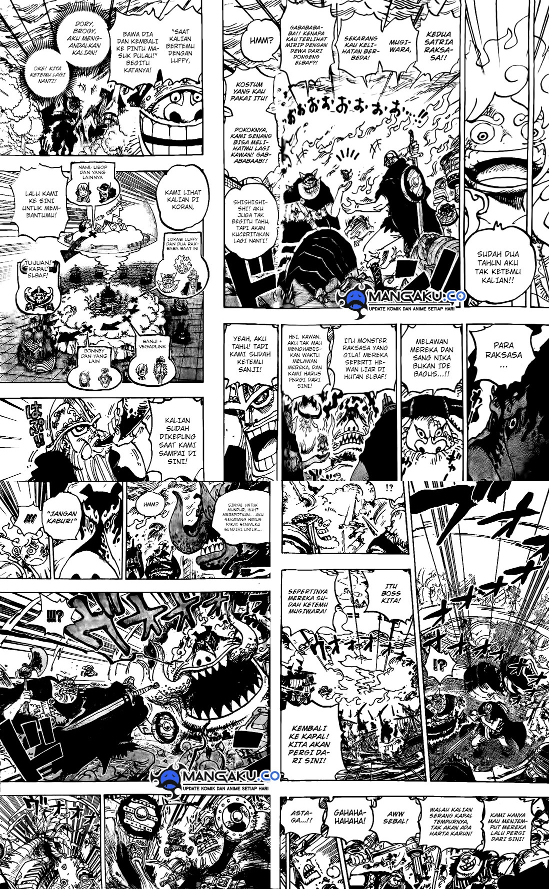 One Piece — Chapter 1111, halaman 4