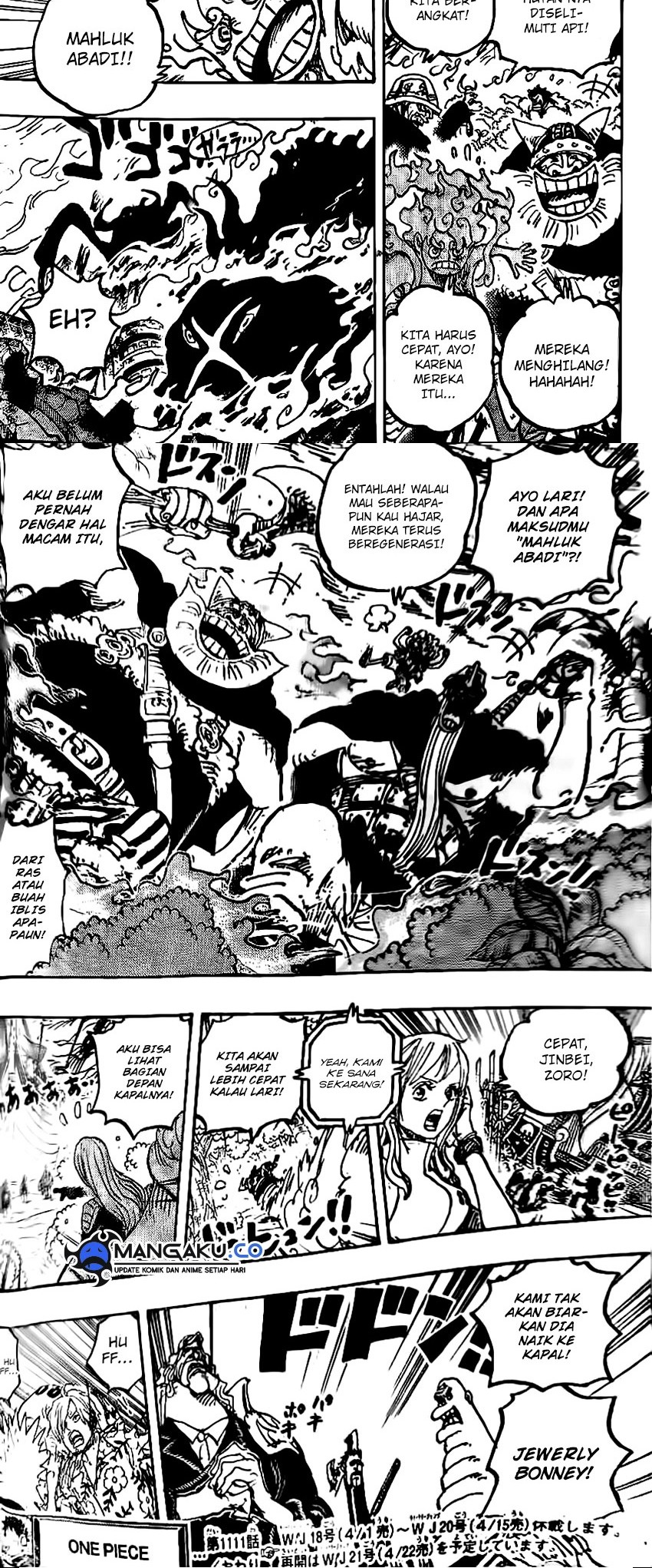 One Piece — Chapter 1111, halaman 8