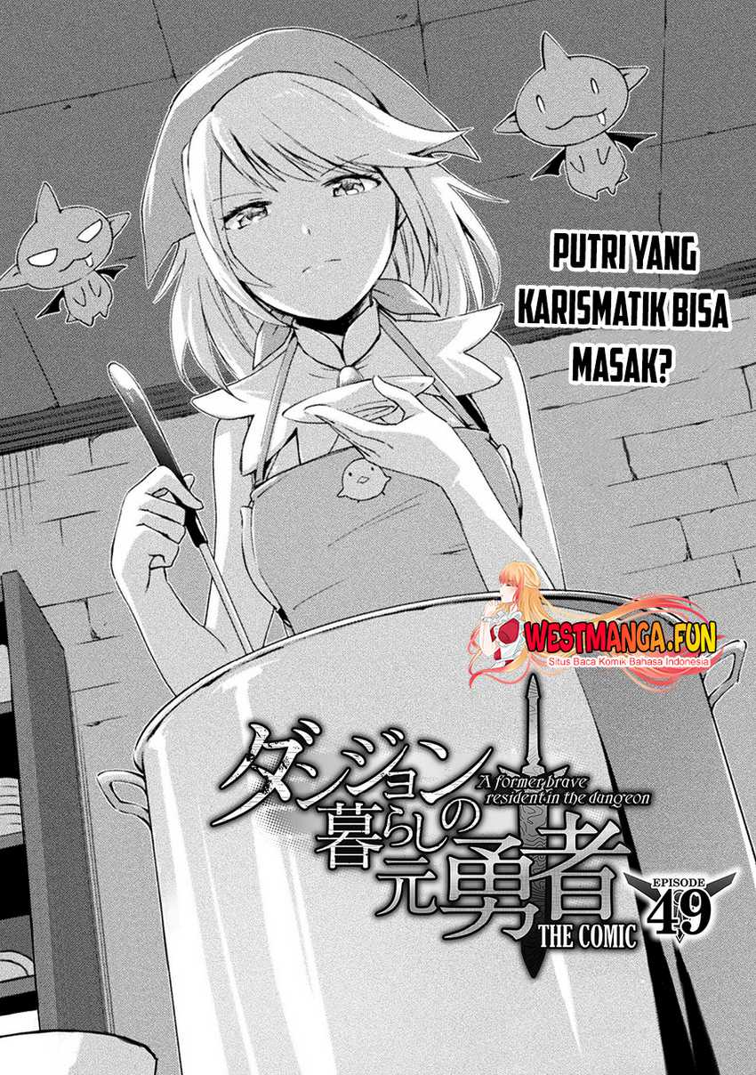 Dungeon Kurashi No Moto Yuusha — Chapter 49, halaman 2
