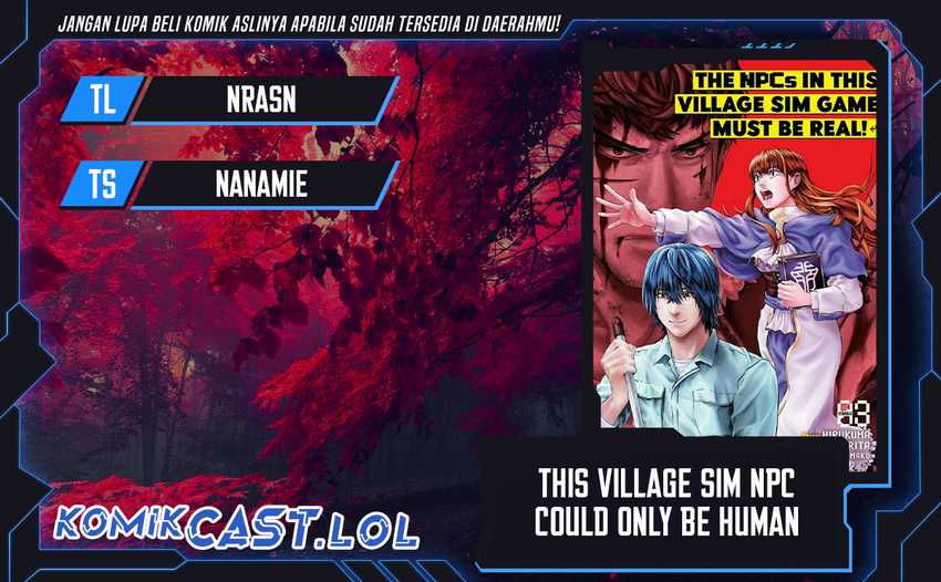 This Village Sim NPC Could Only Be Human — Chapter 30, halaman 1