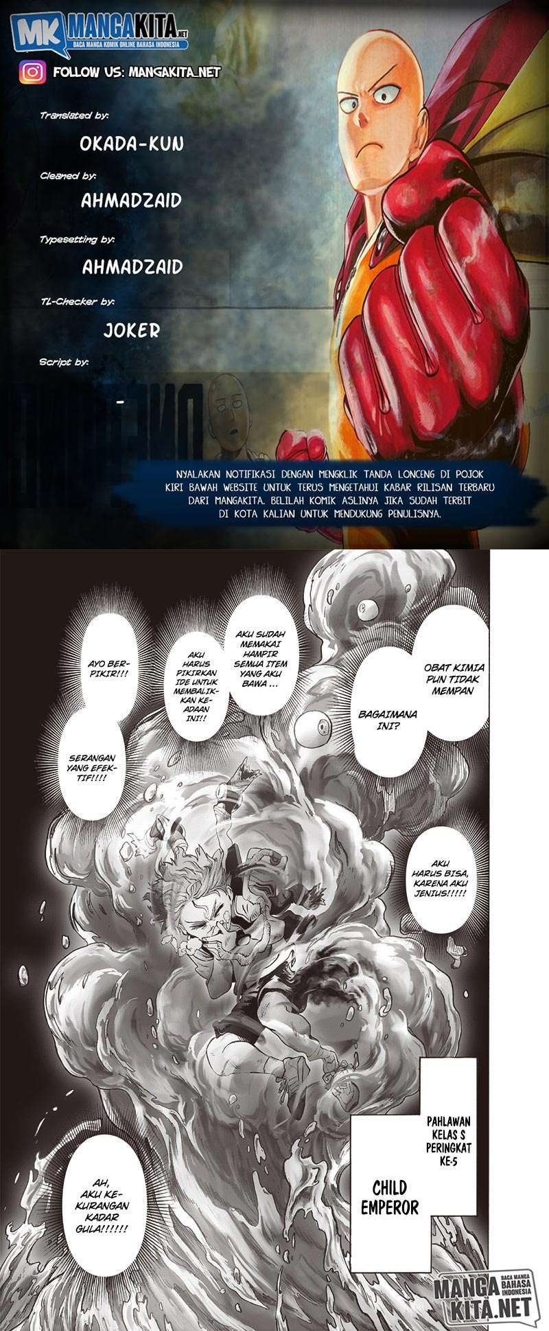 One Punch Man — Chapter 170, halaman 7