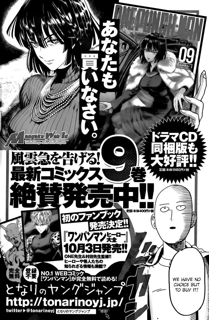 One Punch Man — Chapter 83, halaman 27