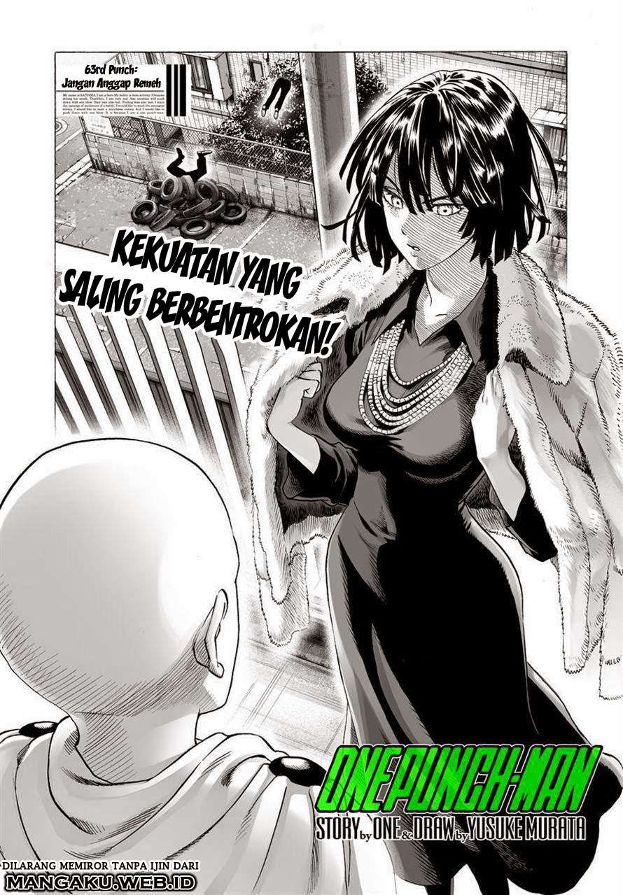One Punch Man — Chapter 63, halaman 1