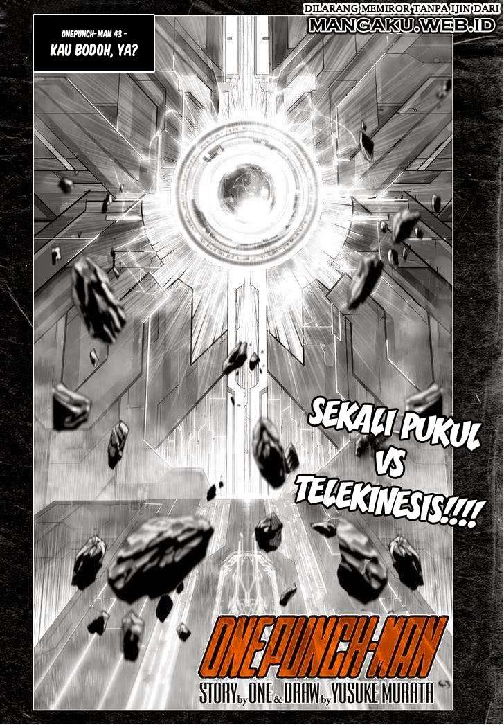 One Punch Man — Chapter 43, halaman 1