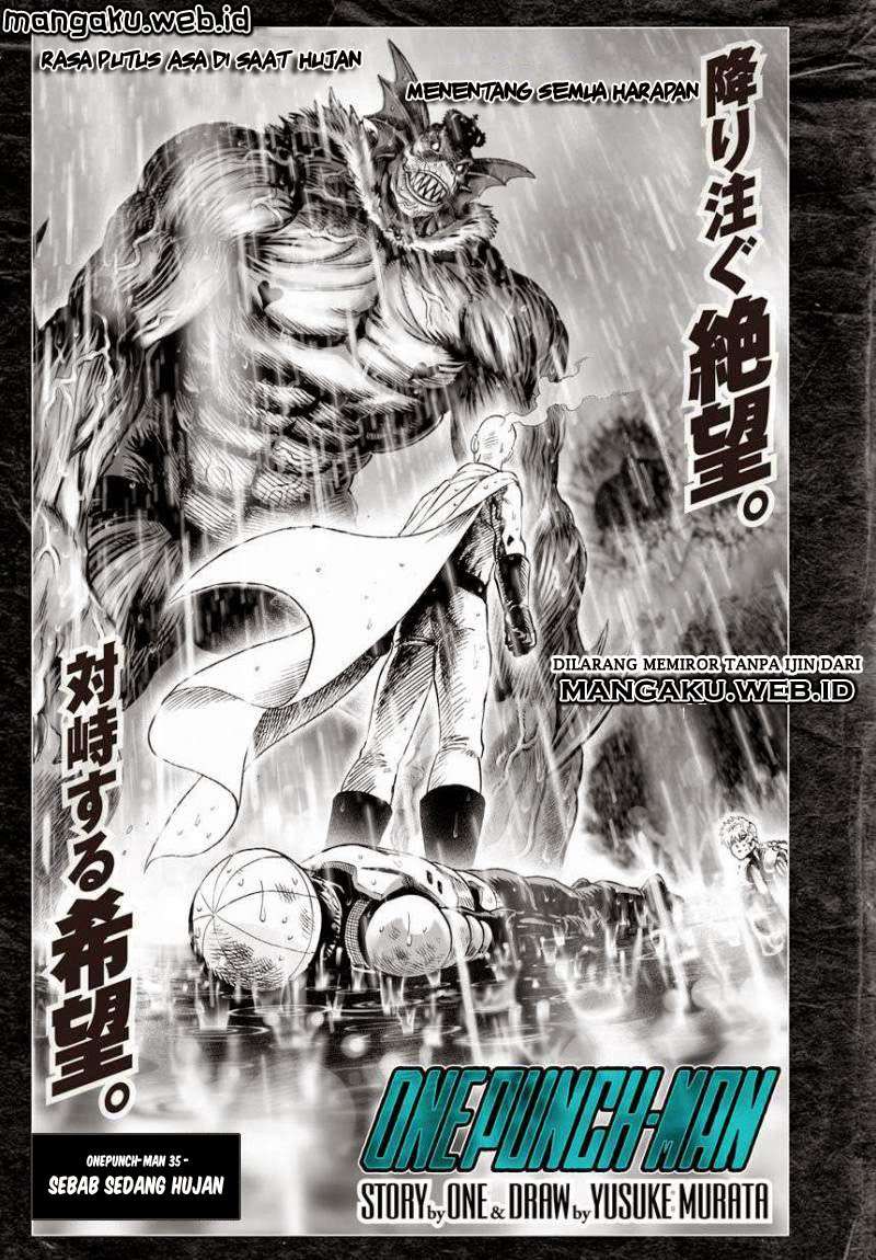 One Punch Man — Chapter 35, halaman 1