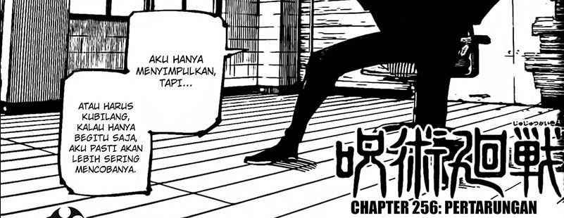 Jujutsu Kaisen — Chapter 256, halaman 4