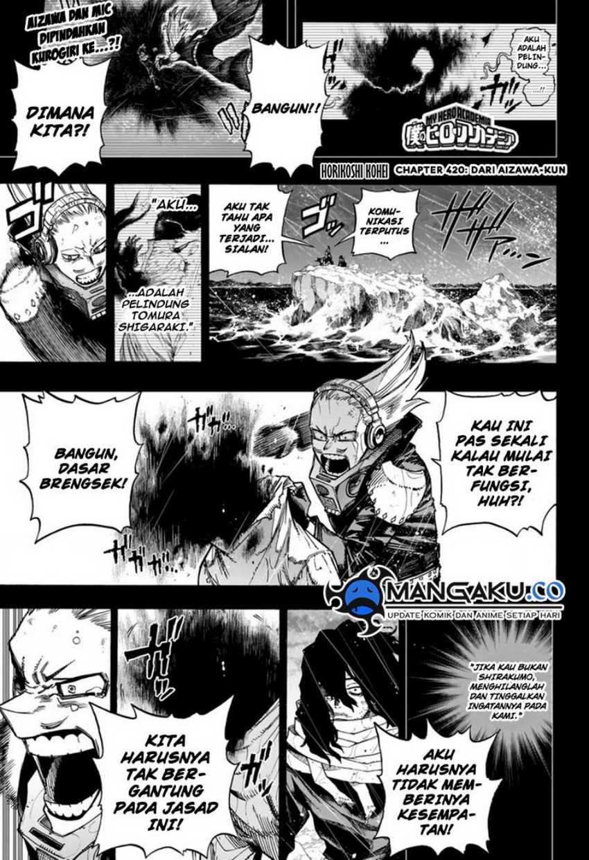 Boku no Hero Academia — Chapter 420, halaman 2