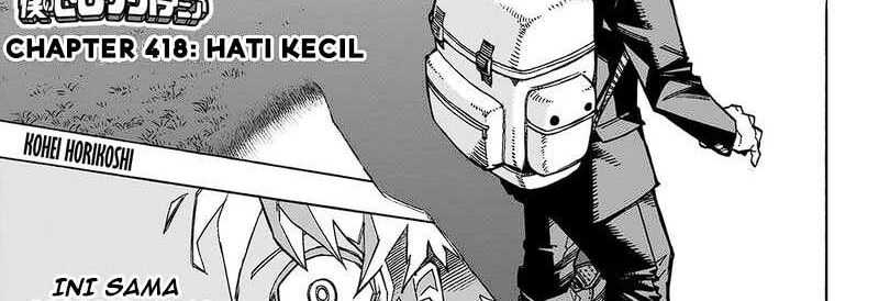 Boku no Hero Academia — Chapter 418, halaman 4