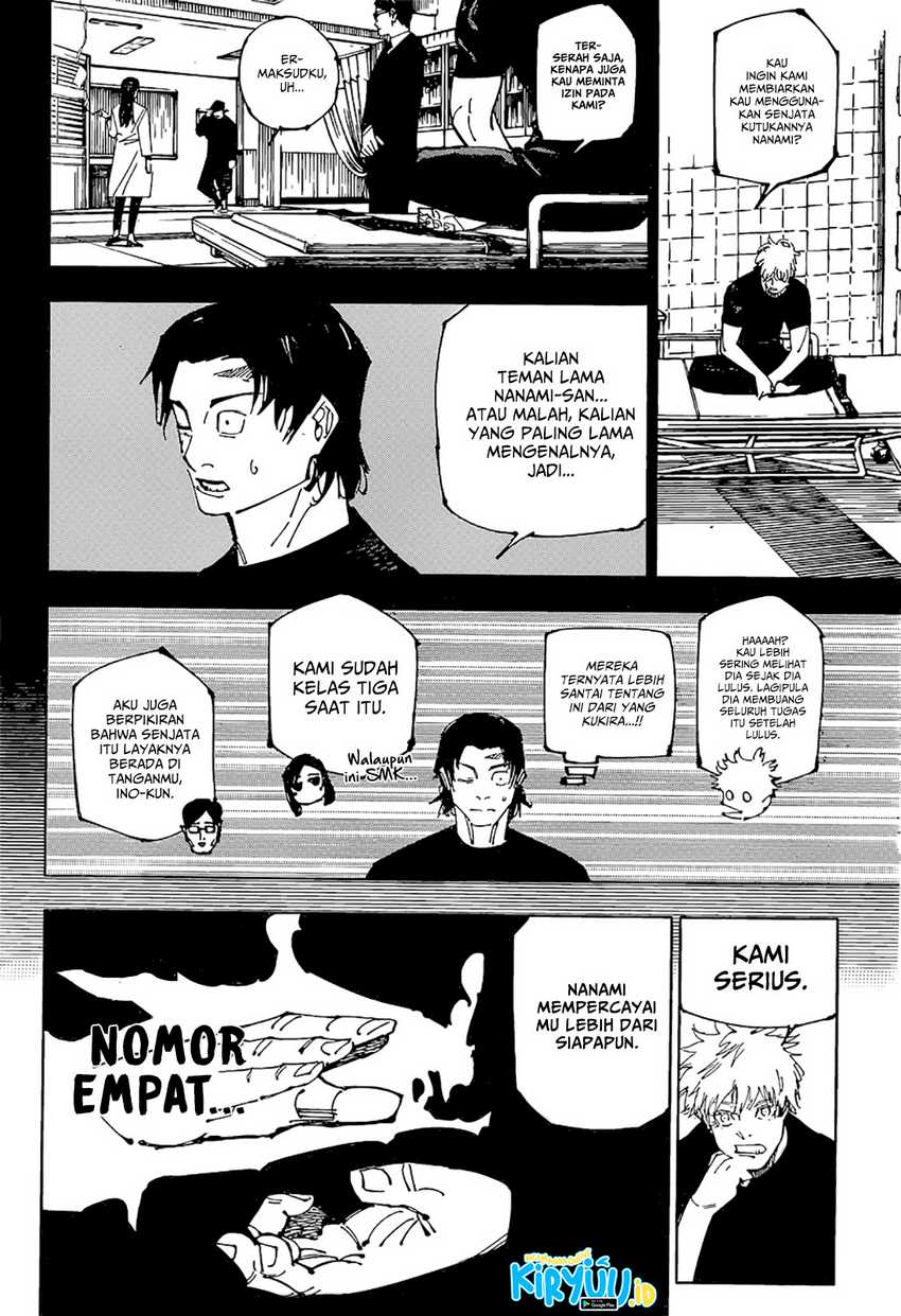 Jujutsu Kaisen — Chapter 257, halaman 11