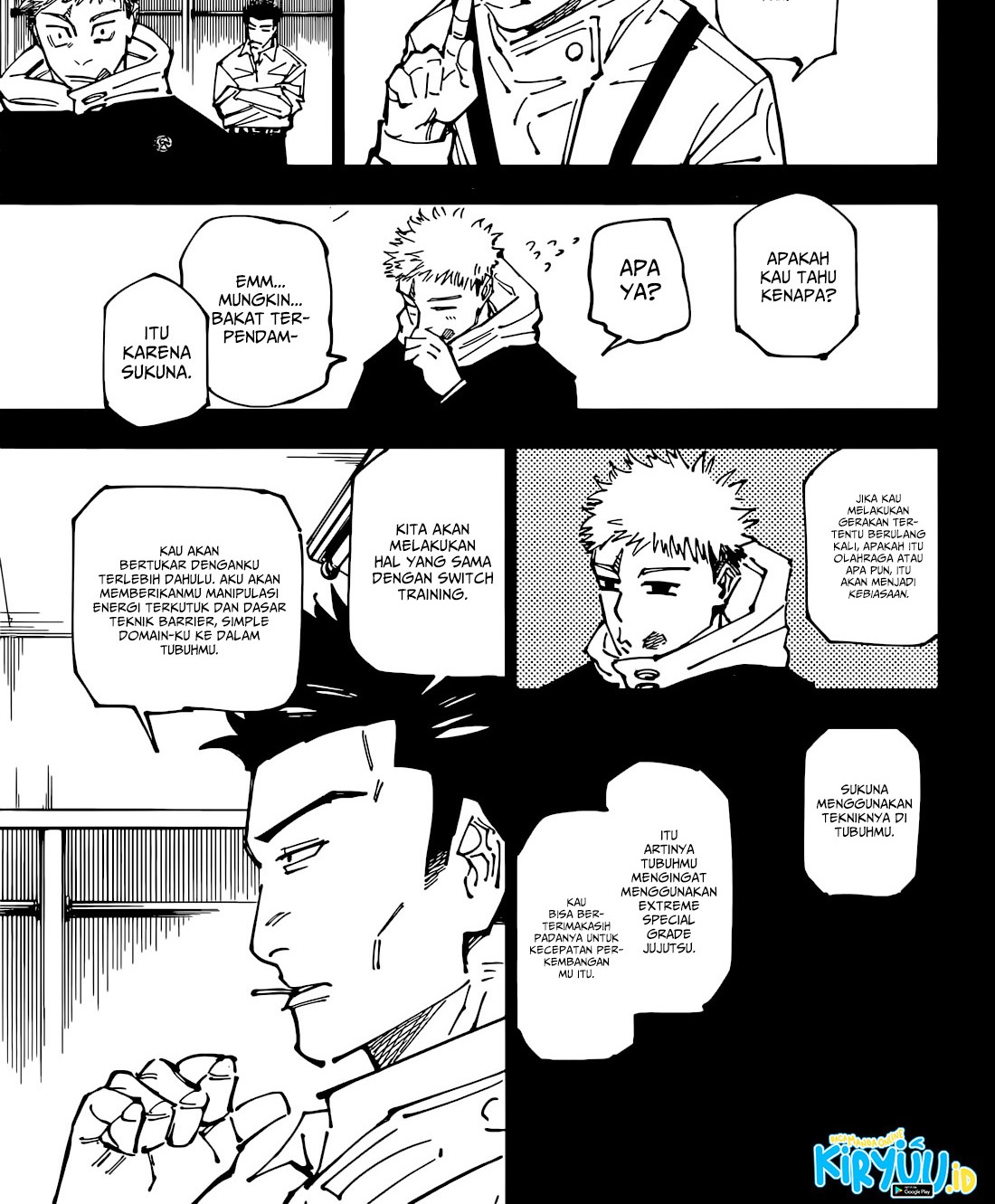 Jujutsu Kaisen — Chapter 258, halaman 8