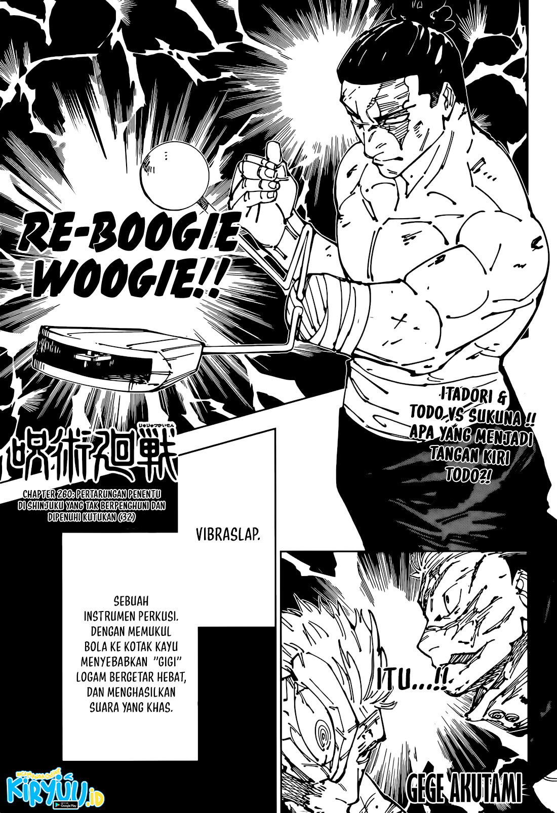 Jujutsu Kaisen — Chapter 260, halaman 2