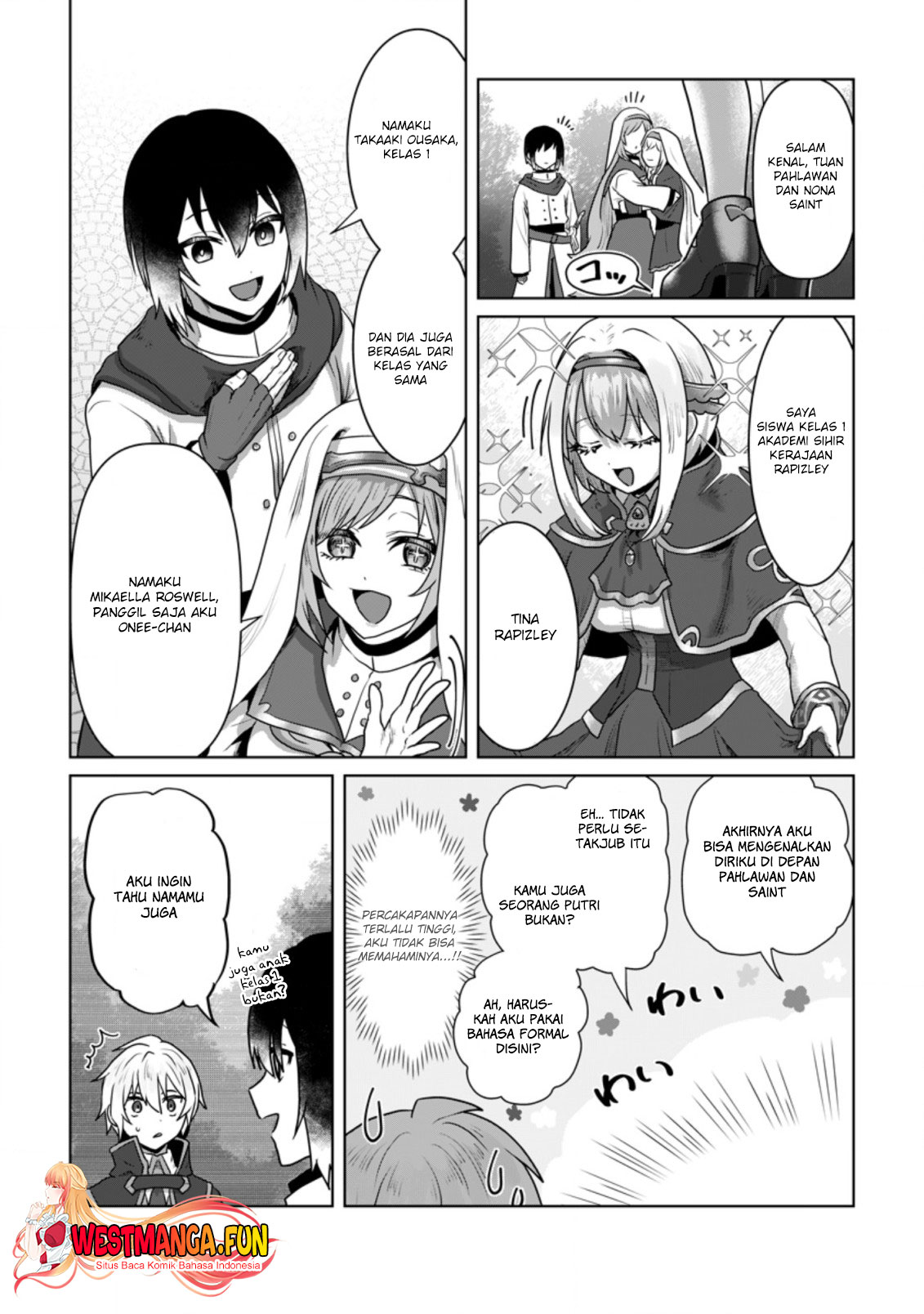 Mahou Gakuen No Daizai Majutsushi — Chapter 15, halaman 9